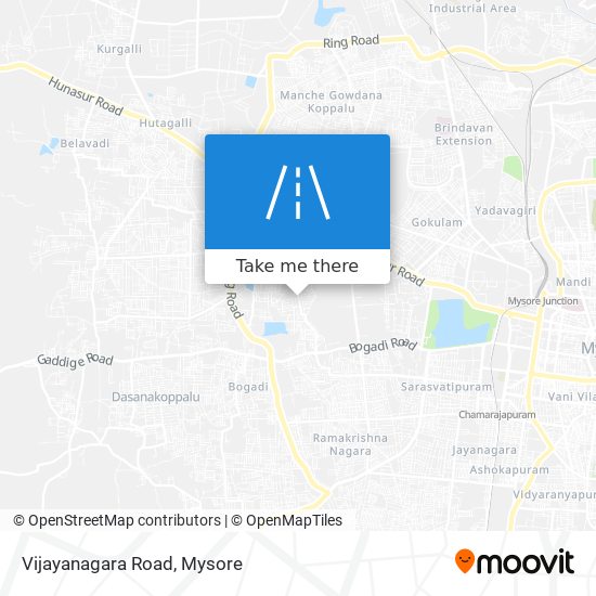 Vijayanagara Road map