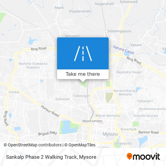 Sankalp Phase 2 Walking Track map