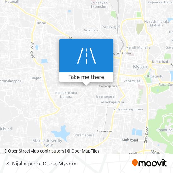 S. Nijalingappa Circle map