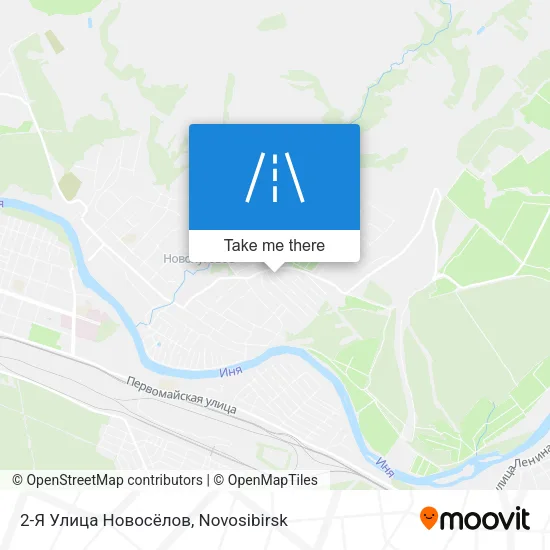 2-Я Улица Новосёлов map