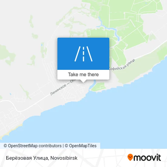 Берёзовая Улица map