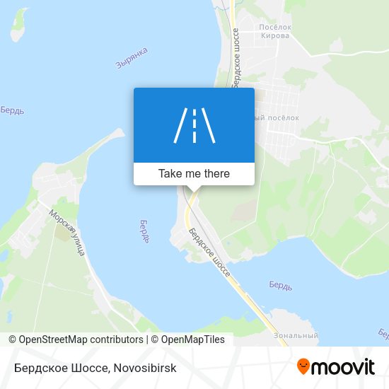 Бердское Шоссе map