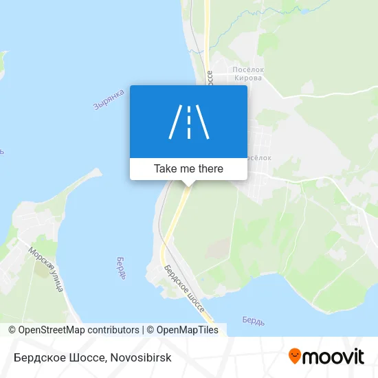 Бердское Шоссе map