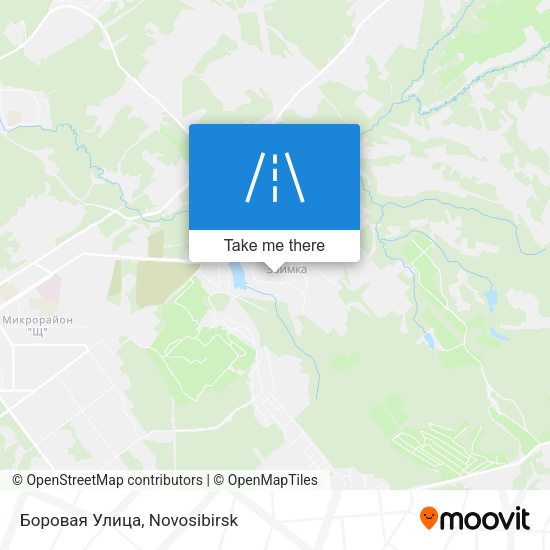 Боровая Улица map