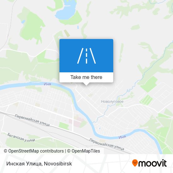 Инская Улица map