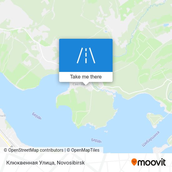 Клюквенная Улица map