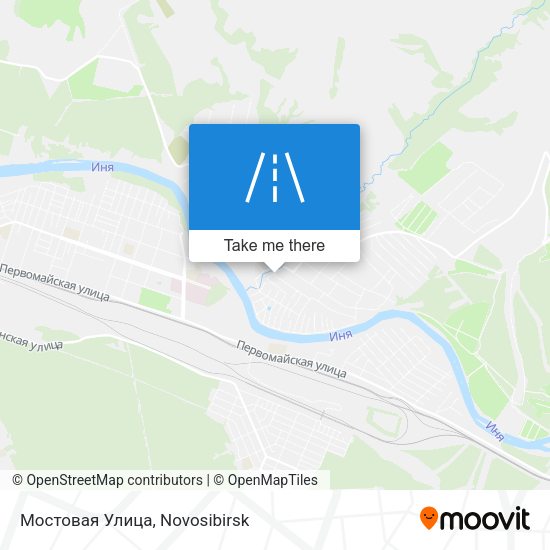 Мостовая Улица map
