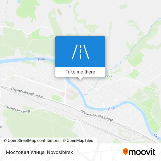 Мостовая Улица map