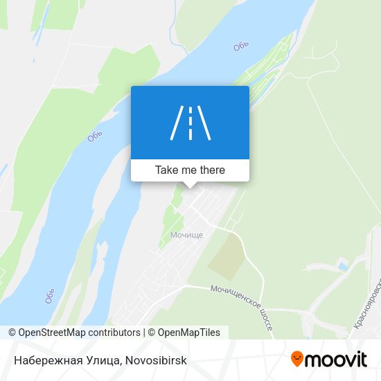 Набережная Улица map
