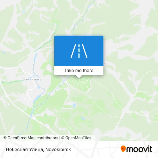 Небесная Улица map