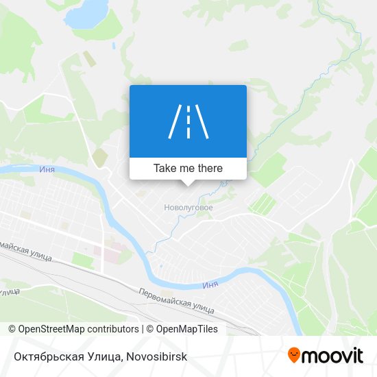 Октябрьская Улица map