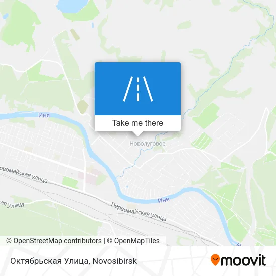 Октябрьская Улица map