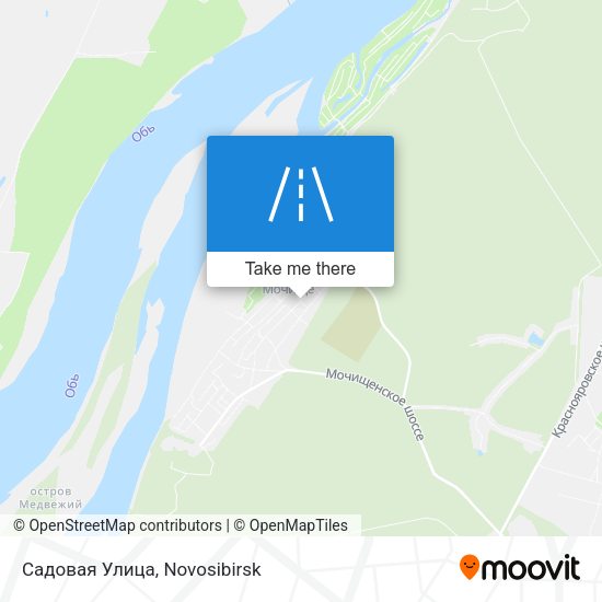 Садовая Улица map