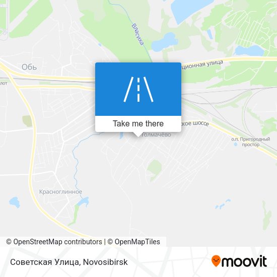 Советская Улица map