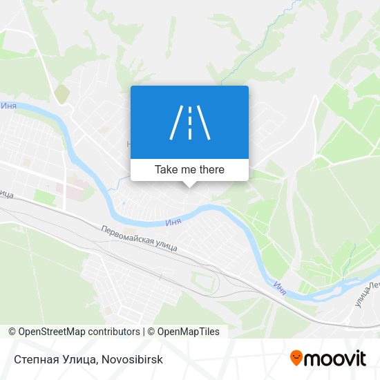 Степная Улица map