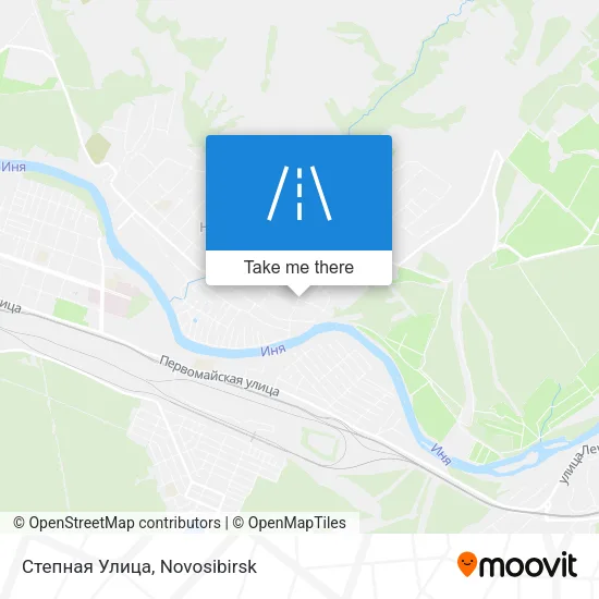 Степная Улица map