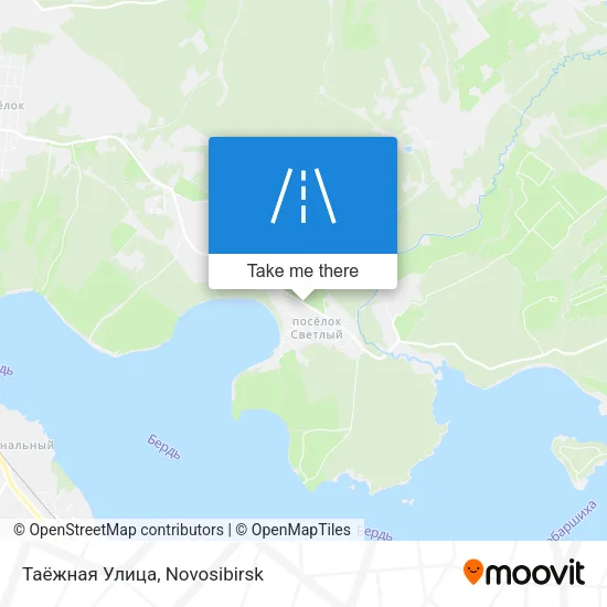 Таёжная Улица map