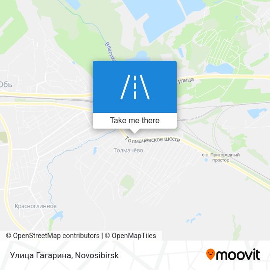 Улица Гагарина map