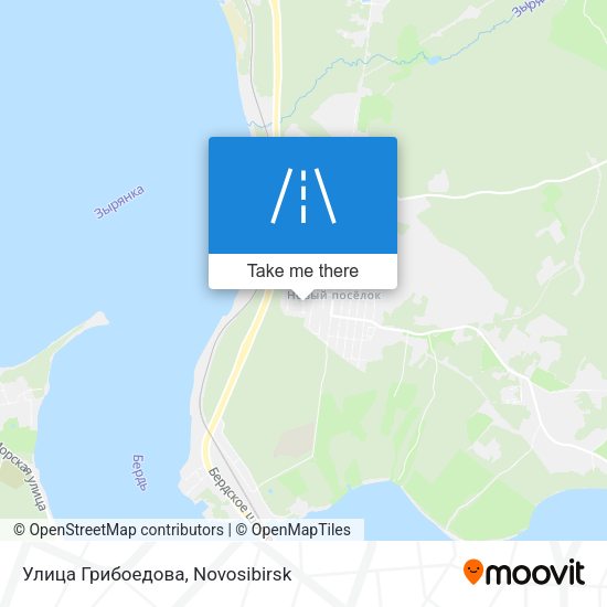 Улица Грибоедова map
