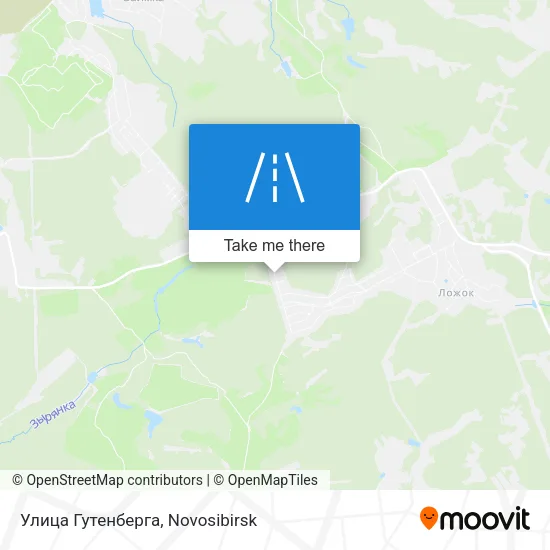 Улица Гутенберга map