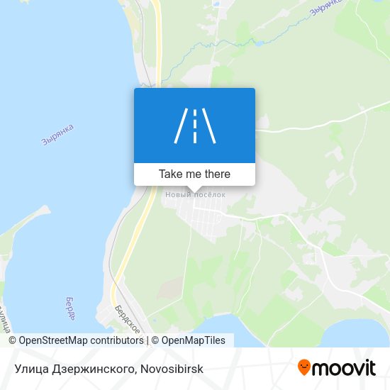 Улица Дзержинского map