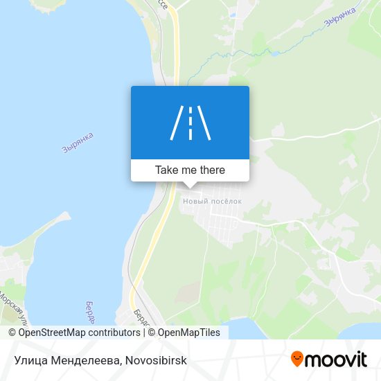 Улица Менделеева map