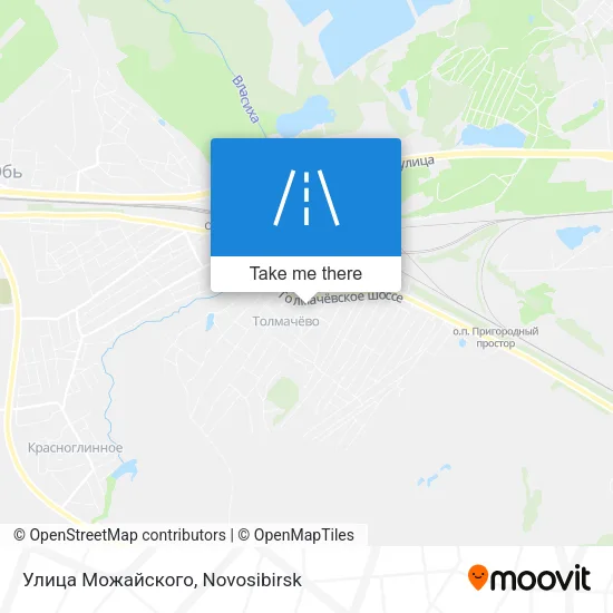 Улица Можайского map