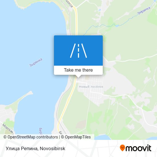 Улица Репина map