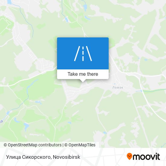 Улица Сикорского map