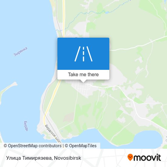 Улица Тимирязева map