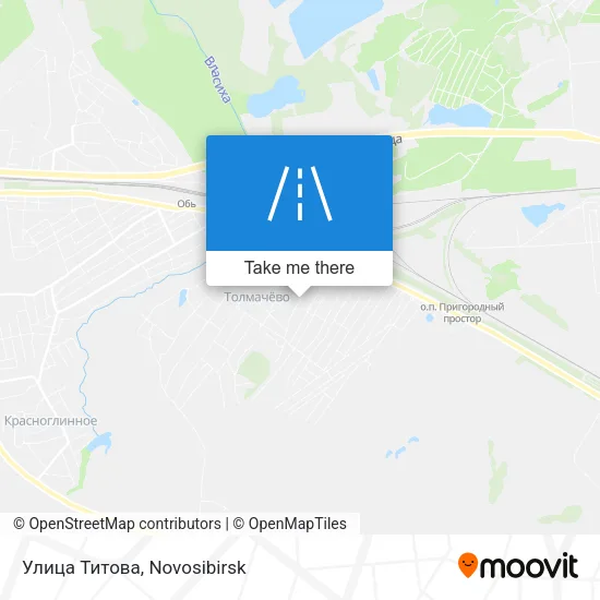 Улица Титова map