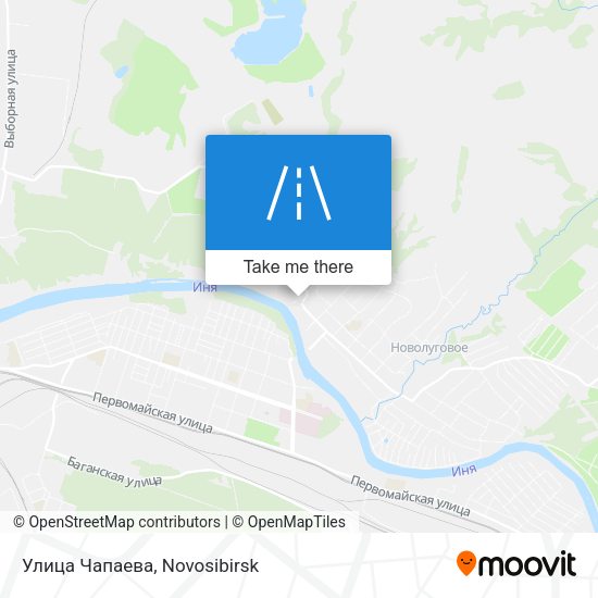 Улица Чапаева map