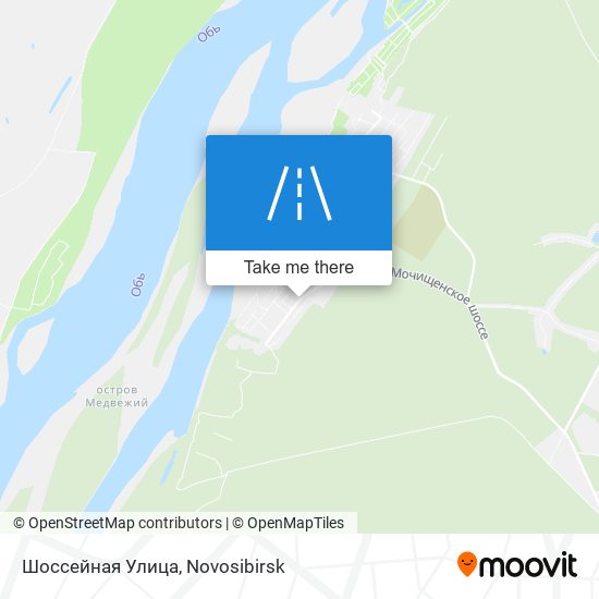 Шоссейная Улица map