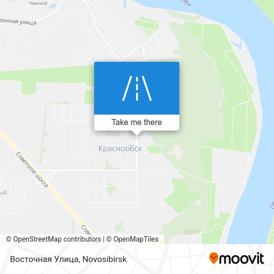 Восточная Улица map
