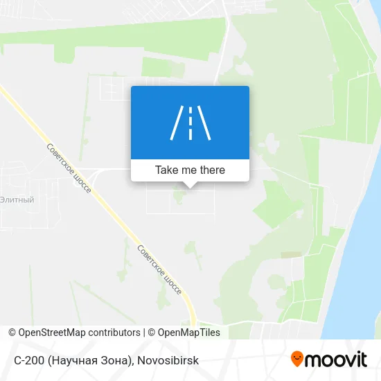С-200 (Научная Зона) map