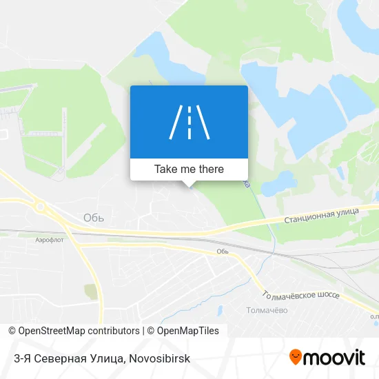 3-Я Северная Улица map