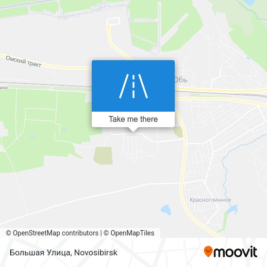 Большая Улица map