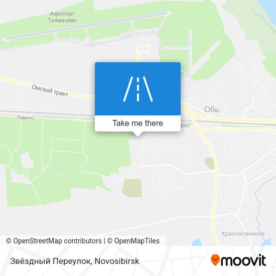 Звёздный Переулок map