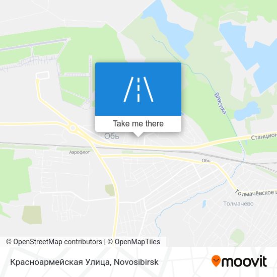 Красноармейская Улица map