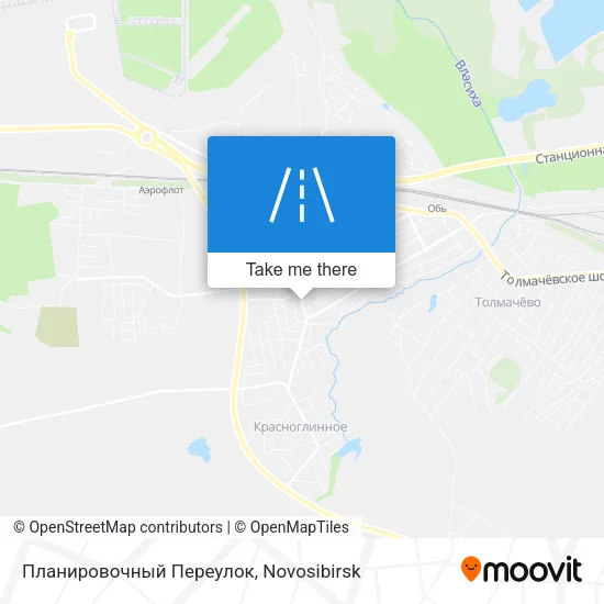 Планировочный Переулок map