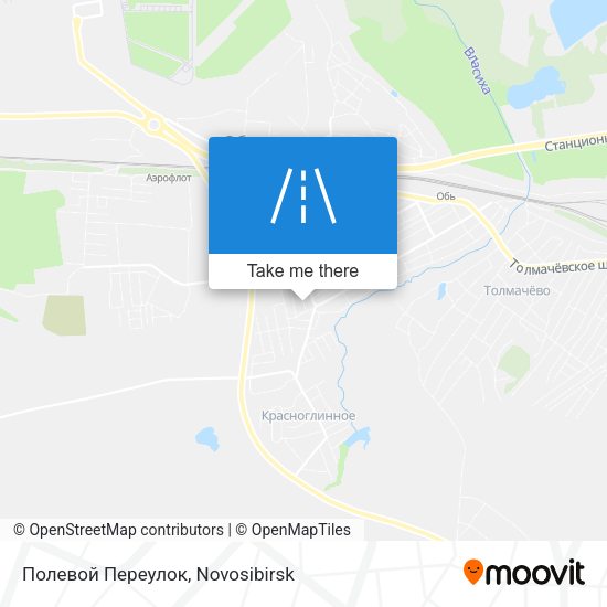 Полевой Переулок map