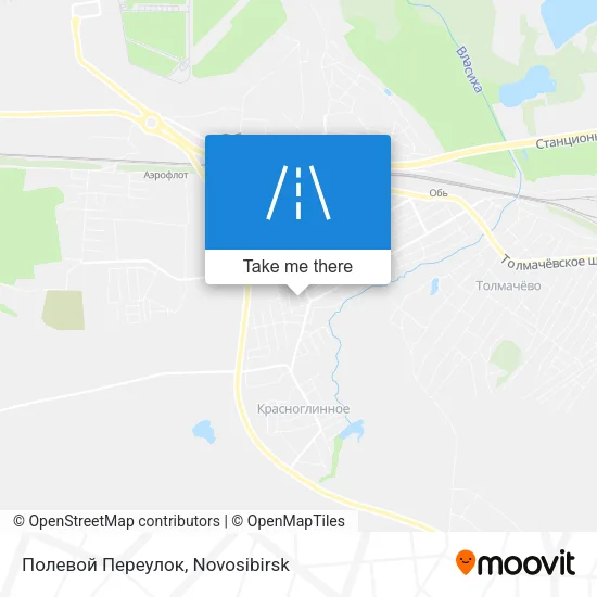 Полевой Переулок map