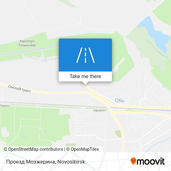 Проезд Мозжерина map