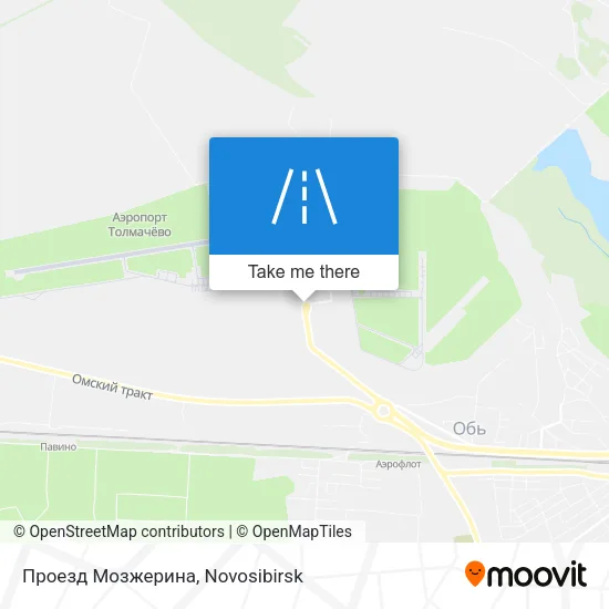 Проезд Мозжерина map