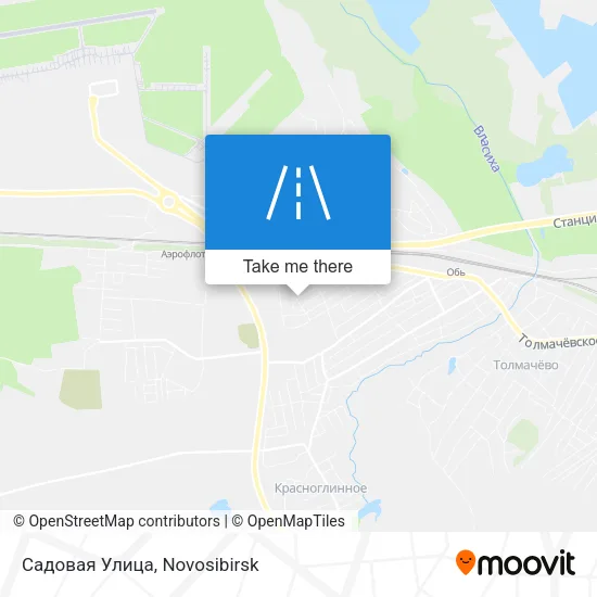 Садовая Улица map