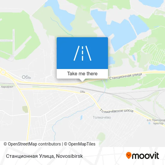 Станционная Улица map