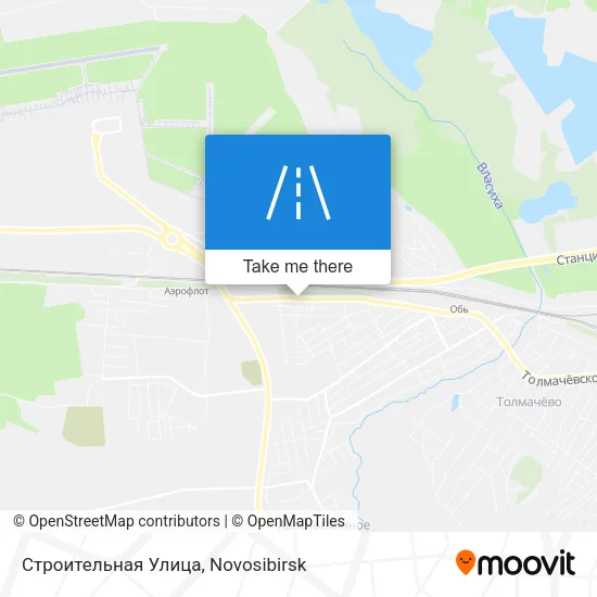 Строительная Улица map