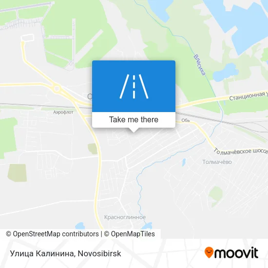 Улица Калинина map