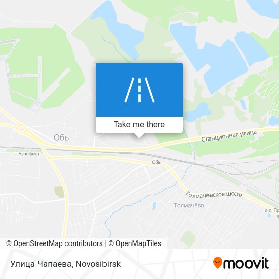 Улица Чапаева map