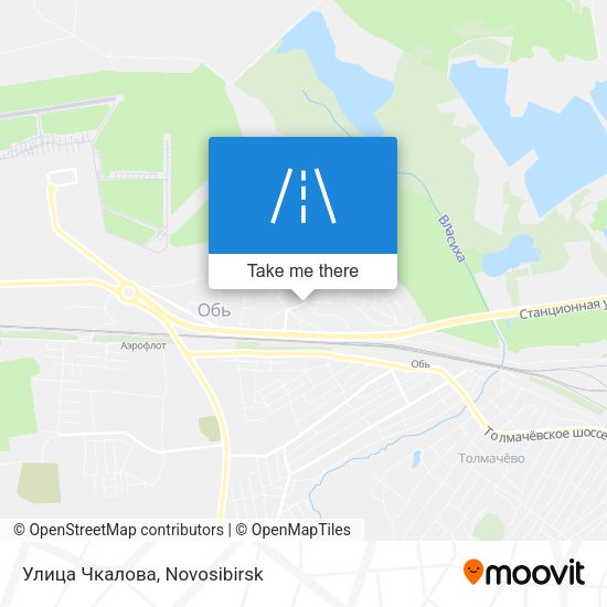 Улица Чкалова map